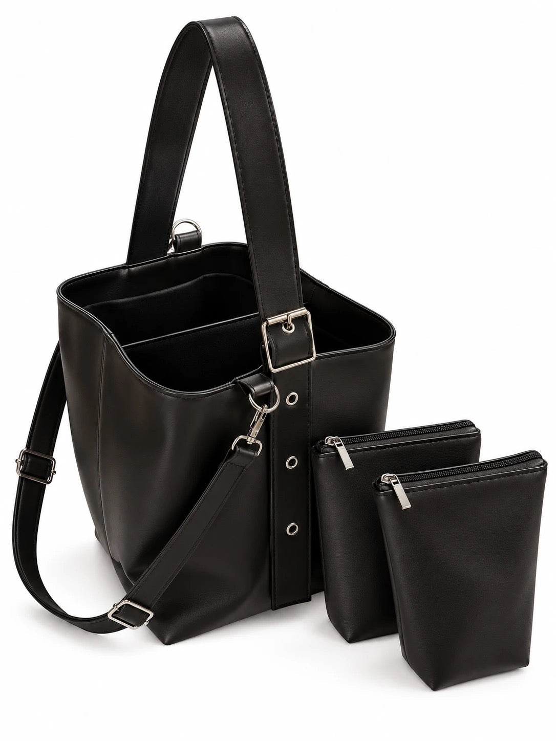 Set Matero MKA Café · Eco cuero marrón