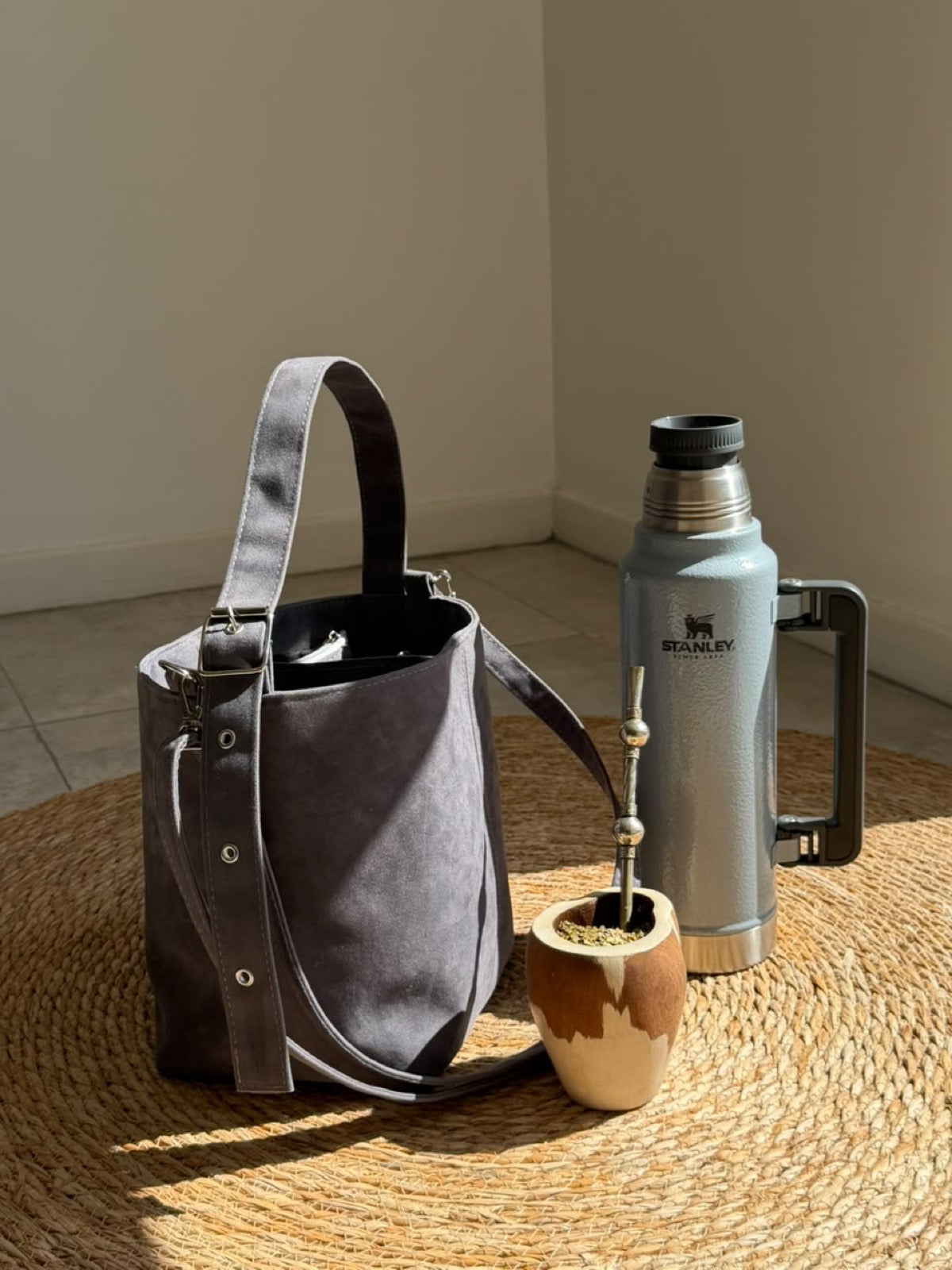 Set Matero MKA Niebla · Gamuza gris